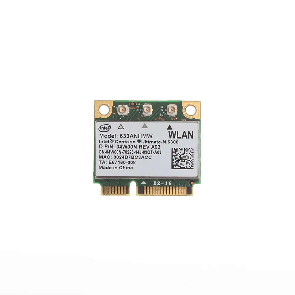 אלחוטי WIFI כרטיס 633 6235ANHMW 04W00N 4W00N OEM עבור אמיתי Dell Latitude E6440 WiFi Wlan כרטיס ב-תל אולטימטיבי-N