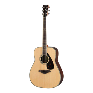 Guitare acoustique Yamaha FG800, FG850 Dreadnought Folk, FGX800C Cutaway, couleur naturelle, 41 pouces, cordes en acier - Product Image 1
