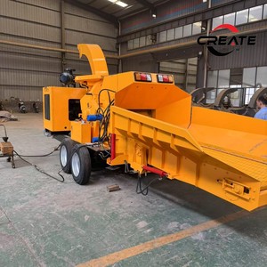 Cippatrice Industriale ad Alta Capacità Trituratore Mobile a Diesel per Rami e Tronchi di Grande Diametro - Product Image 2