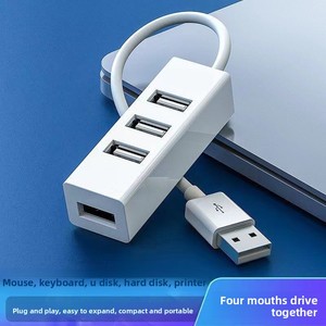Factory Direct Four-Port USB 2.0 Hub <b>Splitter</b> & Extender One-to-Four Model C-040 - Product Image 2