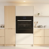 Four à convection/turbo électrique encastrable domestique à vitre simple 75L avec contrôle numérique par minuterie 2000W, contrôlable par application pour hôtels