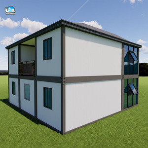 Gói Phẳng Đúc Sẵn Xây Dựng Đúc Sẵn Văn Phòng Container Khách Sạn Biệt Thự Căn Hộ Khu Dân Cư 2 Câu Chuyện Container Nhà - Product Image 5