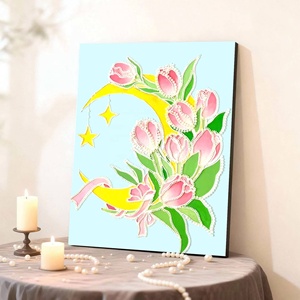 Kit de Peinture Diamant 5D Écologique et Convivial pour Débutants – Formes Classiques et Spéciales – Tableaux Thérapeutiques pour la Décoration Intérieure - Product Image 4