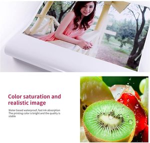 240gsm <span class=keywords><strong>Polyester</strong></span> nghệ thuật chuyên nghiệp sơn vải 24-72inch định dạng rộng phun mờ không thấm nước 24inch 72inch CuộN Kích thước 24inch - Product Image 5