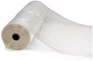 กระเป๋าสะพายไหล่มีรูสำหรับเสื้อผ้า,ถุงเก็บฝุ่นชุดคลุมพลาสติกใสนำกลับมาใช้ใหม่ได้ - Product Image 6