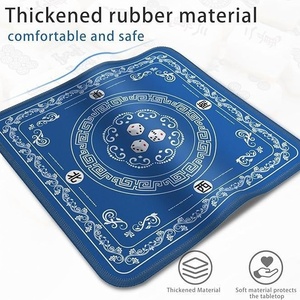 Amerikaanse moderne verdikte antislip slijtvaste tech-velvet mahjongmat tafelmat voor huishoudelijk schaakspelkamer universeel gebruik - Product Image 3
