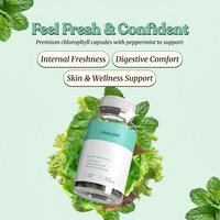 Cápsulas de Clorofila Body Magic para Adultos, Marca Privada OEM, Suplementos de Hoja de Perejil