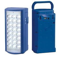 Lanterne LED rechargeable super lumineuse à 24 lampes, batterie 4000 mAh, lumière d'urgence haute puissance, portable