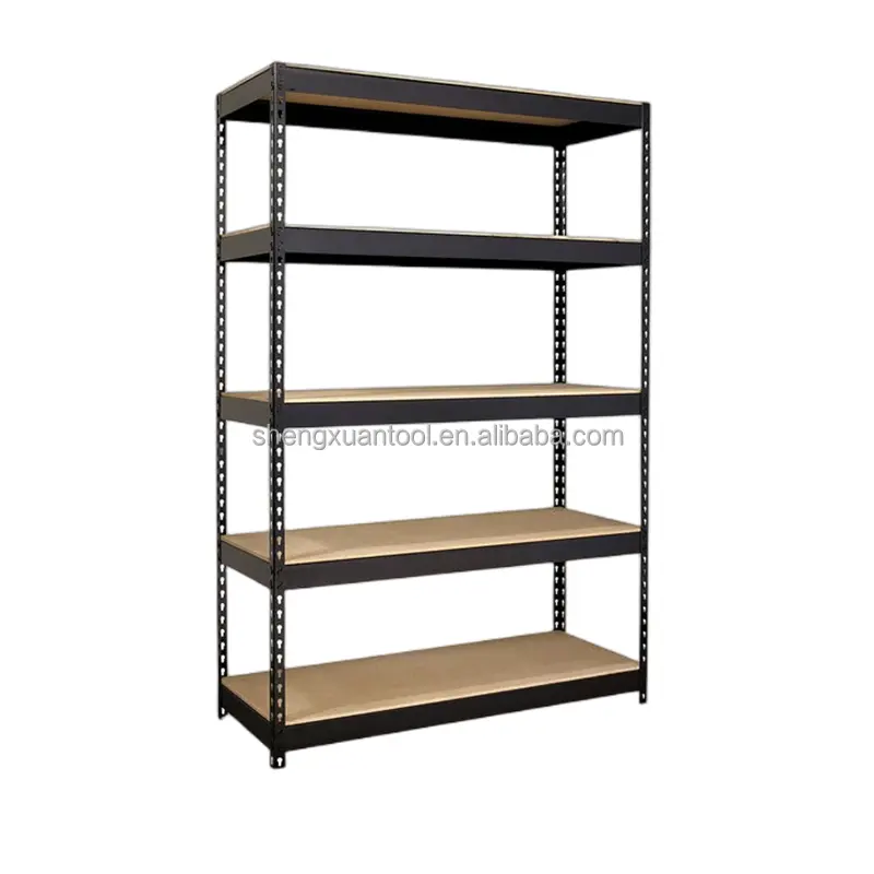 5 Tier Layer Garage Shelves Tool Organizer Shelving Unit Racking Boltless Storage Shelf