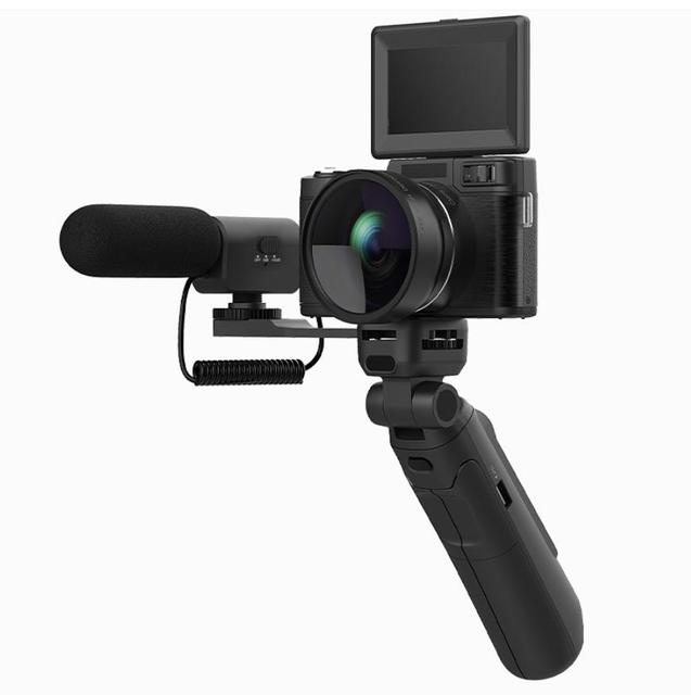 Top Sale 4k Vlog Digital Video Camera with Tripod Digital Still Camera