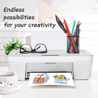 Papier autocollant blanc brillant de qualité supérieure, imprimable, A3 A4, personnalisé, pour imprimante laser