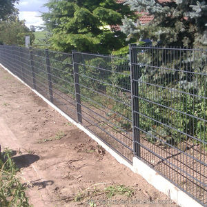 Clôture en mailles soudés, clôture de jardin à <span class=keywords><strong>Double</strong></span> <span class=keywords><strong>fil</strong></span> <span class=keywords><strong>rigide</strong></span> - Product Image 1