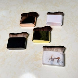 Bella spazzola per il corpo stile Kabuki caldo-vendita fondazione di grandi dimensioni pennelli per il trucco della fabbrica all'ingrosso per una facile pulizia - Product Image 4