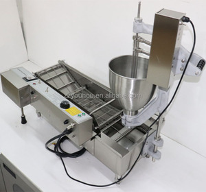 Dispensador automático de <span class=keywords><strong>Pon</strong></span> de ring, máquina para hacer bolas de donut de nuevo diseño, máquina eléctrica y de gas - Product Image 3