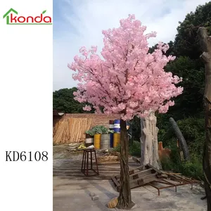 Venta caliente, venta al por mayor flor de cerezo japonés árbol decoración de la casa