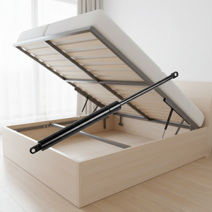 Mecanismo de elevación de cama con cilindro de acero y gas nitrógeno, amortiguador de gas de 600N para cama oculta - Product Image 4