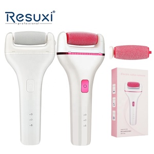 Resuxi, removedor de callos con carga USB, Molinillo Eléctrico <span class=keywords><strong>para</strong></span> pies, IPX6, lavado corporal completo, herramientas de pedicura <span class=keywords><strong>para</strong></span> pies, limas recargables <span class=keywords><strong>para</strong></span> pies - Product Image 1