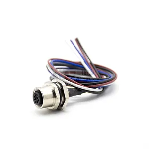 M12 4 P Gescreend Pur Kabel 4 Pole Connector