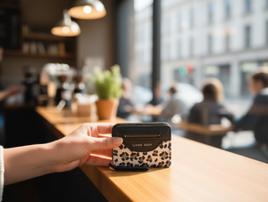 Portafoglio da Donna con Cerniera, Cinturino da Polso, Antifurto, in Microfibra e Pelle Sintetica per Uso Quotidiano - Product Image 2