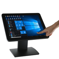 Monitor de Computadora de 15 Pulgadas, Monitor LCD con Pantalla Táctil y Entrada VGA/AV/TV/BNC