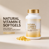 Multivitamine avec vitamine E naturelle, antioxydant, complément nutritionnel quotidien pour adultes