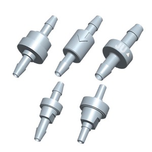 Válvula de Retención de Diafragma JU, Estructura de Doble Lóbulo, Bidireccional, para Agua, Aire, Baja Presión, Medios Ácidos y Base Débiles - Product Image 1