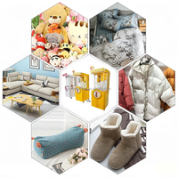Mesin Pengisi Kapas Mainan Boneka Vertikal Otomatis Penuh Berbahan Logam, Portabel, Mesin Pengisi Build-A-Bear 220V/380V Garansi 1 Tahun