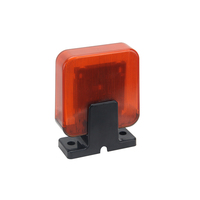 Luz LED Intermitente para Puerta de Garaje, AC/DC 12-265V, Lámpara de Alarma Exterior, 12-265V AC/DC, Luz de Advertencia Intermitente LED para Puerta de Garaje