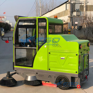 Máquina barredora compacta con depósito integrado, barredora eléctrica Zesty, barredora de calles ágil para limpieza de pisos de centros comerciales - Product Image 4