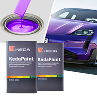 Peinture de finition automobile Keda, haute brillance, résistante aux UV, peinture acrylique 2K pour la réparation de carrosserie automobile, peinture en aérosol