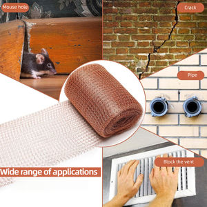 Magicatch Rete in Rame 100% Anti-Roditori Ecologica con Taglio Personalizzabile per Orto e Uso Commerciale - Product Image 6