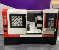 Tour à métaux CNC à lit incliné de petite taille à prix avantageux, produit phare, machine à pompage unique, horizontal, mini tour CNC à 2 axes 2000