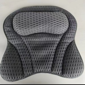 <span class=keywords><strong>Coussin</strong></span> de <span class=keywords><strong>baignoire</strong></span> en tissu maillé 3D avec <span class=keywords><strong>ventouse</strong></span> antidérapante, lavable en machine - Product Image 2