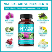 Acentiallabs – Complément Végétalien de Soutien Hépatique en Gros, 100% Naturel, Sans Sucre, Gommes Détoxifiantes pour le Foie