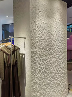 EAZART Panneau mural en pierre flexible blanc de qualité supérieure, imperméable, résistant au feu, revêtement intérieur et extérieur