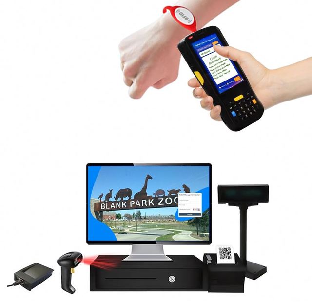 Checking Event Ticket Handheld Bus Ticketing Machine Wearable Android Pda Barcode Scanner