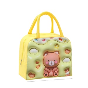 Nueva bolsa térmica de dibujos animados impresa en 3D para niños bolsa Bento de almuerzo aislada portátil - Product Image 2