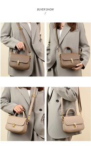 Bolso de Mano Personalizado para Mujer, Nuevo Bolso Tote de Cuero PU, Venta al Por Mayor Directa de Fábrica - Product Image 3