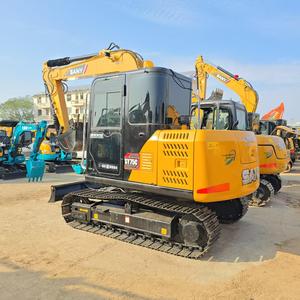 SANY 75 hoogwaardige, goed verkopende gebruikte graafmachine, Japanse fabricage, betrouwbare gebruikte SANY 75 graafmachine te koop voor de bouw - Product Image 1