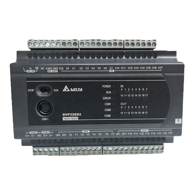 Delta DVP-ES Series PLC PAC Dedicated Controllers for General Machinery (DVP16ES200R/DVP32ES200T/DVP32ES200R)-CE ULs Certified 1