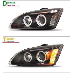 Accessori di Illuminazione per Auto per <span class=keywords><strong>Ford</strong></span> <span class=keywords><strong>Focus</strong></span> con Fari a LED dal 2005 al <span class=keywords><strong>2008</strong></span> - Product Image 4