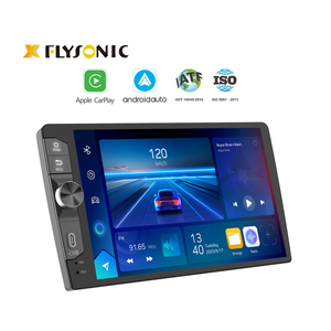 Flysonic Nouveau Panneau <span class=keywords><strong>Autoradio</strong></span> <span class=keywords><strong>2</strong></span> Din Lecteur DVD 9 Pouces Écran Android Carplay Stéréo <span class=keywords><strong>2</strong></span>+32G Navigateur GPS - Product Image 2