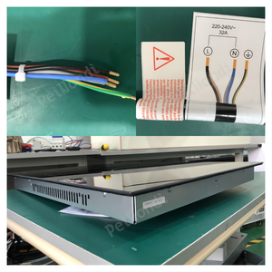 Gran zona <span class=keywords><strong>para</strong></span> paella española 5700W control táctil CE CB UKCA RoSH 3 quemadores vitrocerámica incorporada estufa eléctrica vitrocerámica - Product Image 3