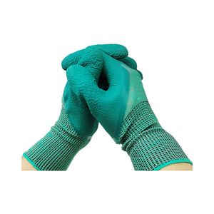 Groene Band Rubber Veiligheidshandschoenen Antislip En Oliebestendig Voor Auto-Onderhoud Tuinieren Oplegger Werk - Product Image 5