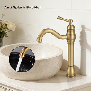 Nuovo Arrivo: <span class=keywords><strong>Rubinetto</strong></span> per <span class=keywords><strong>Lavabo</strong></span> <span class=keywords><strong>Alto</strong></span> a Leva Singola in Ottone Anticato, <span class=keywords><strong>Rubinetto</strong></span> per <span class=keywords><strong>Lavabo</strong></span> in Bronzo - Product Image 5