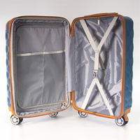 Valises à roulettes personnalisées en PP de haute qualité, extensibles, grande capacité, modernes, simples, unisexes, avec serrures et poignées télescopiques