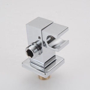 DIECHENG-Soporte cuadrado de latón de alta calidad para <span class=keywords><strong>ducha</strong></span>, soporte de estante para <span class=keywords><strong>ducha</strong></span>, base de pared <span class=keywords><strong>fija</strong></span> oculta, soporte de rociado de mano para <span class=keywords><strong>ducha</strong></span> - Product Image 2