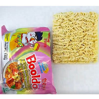 Cream Carbonara Flavor Korean 140g Instant Soup Ramen Noodles Asian Snacks