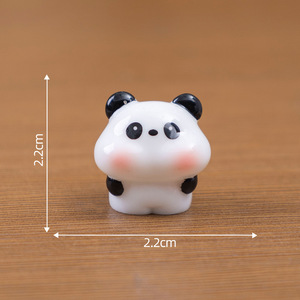 Ornements de dessins animés Kawaii, figurines d'animaux miniatures en résine, décoration de bureau pour la maison, le bureau, la voiture, décorations de gâteaux et cadeaux - Product Image 6