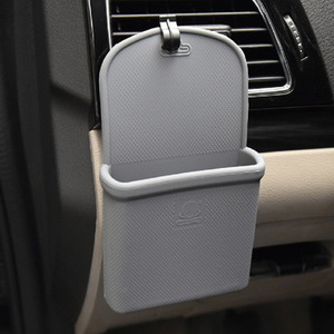 Bolsa de almacenamiento de silicona para coche Yikailing, organizador de ventilación de aire de un solo compartimento de 7 pulgadas para teléfono y artículos diversos - Product Image 4